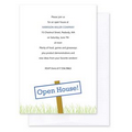 Open House Sign Invitation